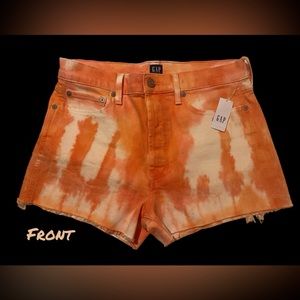 Gap Women’s size 6 TieDye Denim Shorts